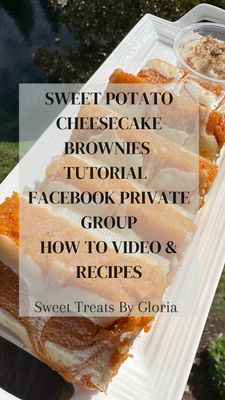 Sweet potato cheesecake tutorial ( class)