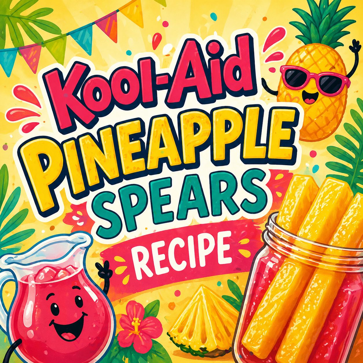 Kool aid pineapple spear recipe