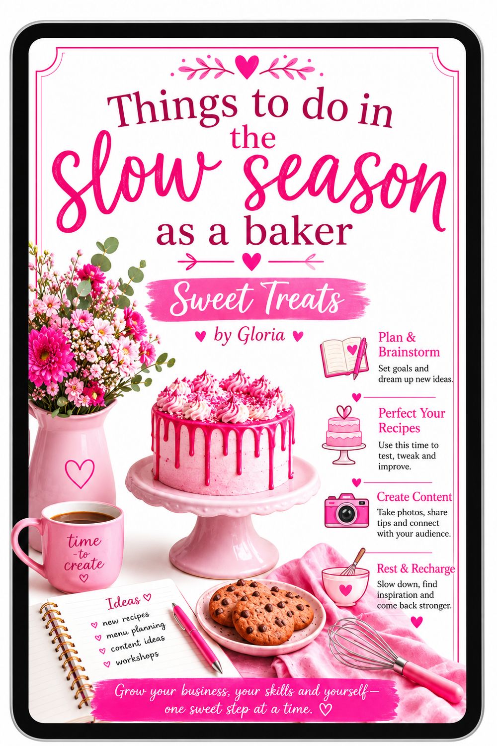 Things to do as a baker in slow season guide