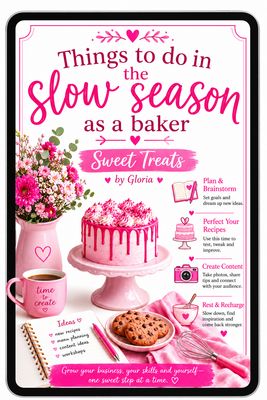 Things to do as a baker in slow season guide