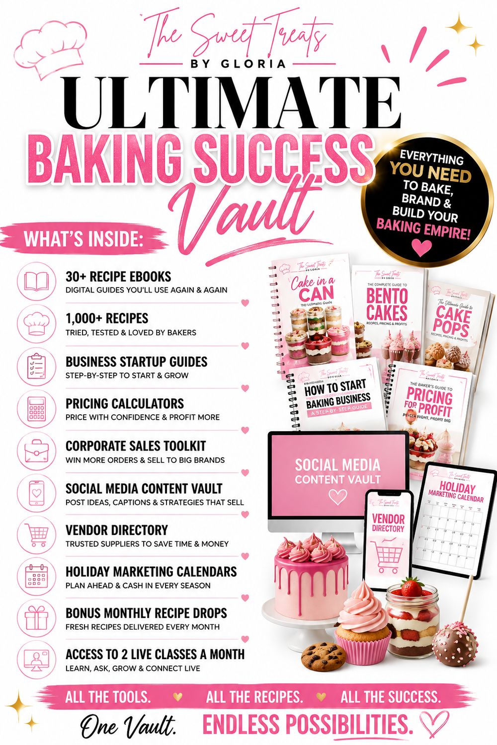 The Sweet Treats By Gloria Ultimate Baking Success Vault