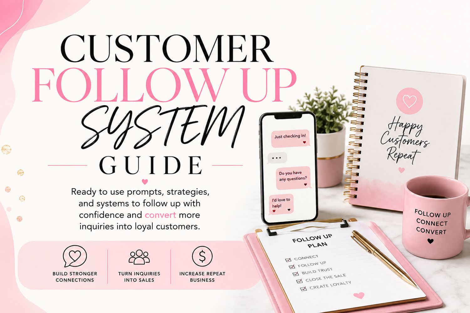 Customer follow up system guide
