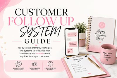 Customer follow up system guide