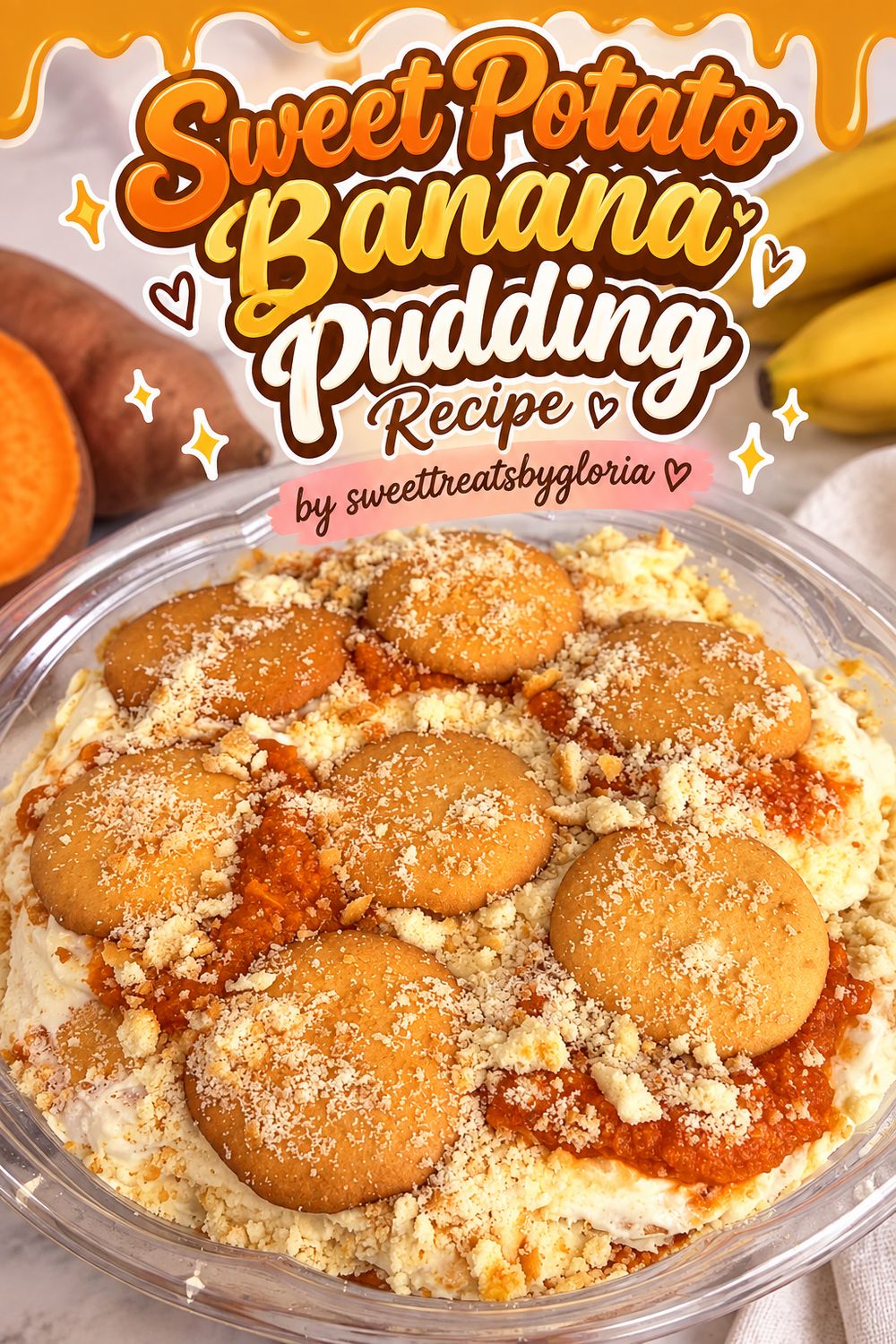 Sweet potato banana pudding recipe