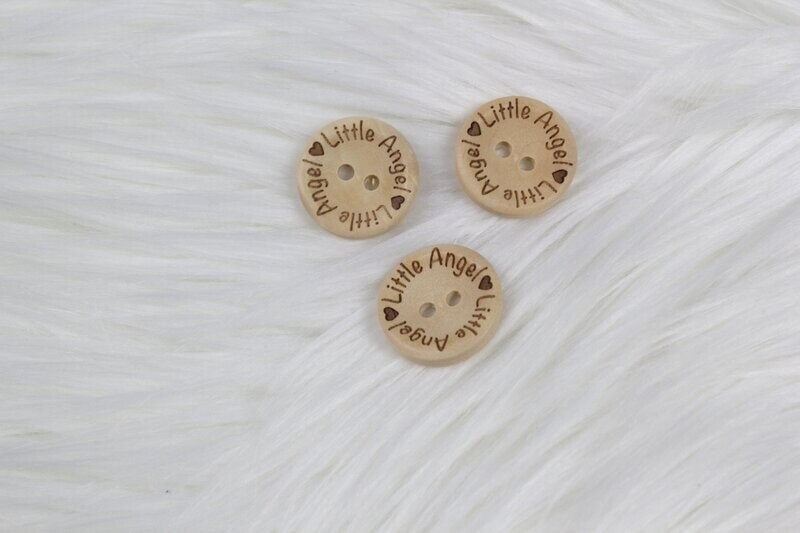 Holzknopf Little Angel 20mm