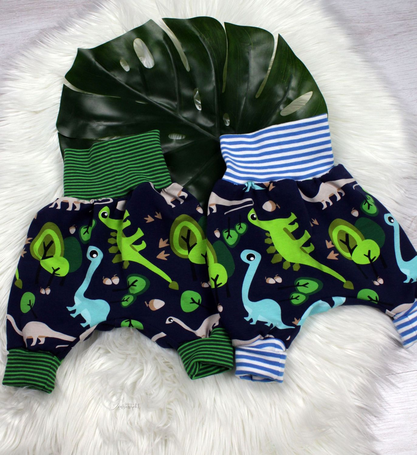 2er Set Pumphosen Dinos 50/56