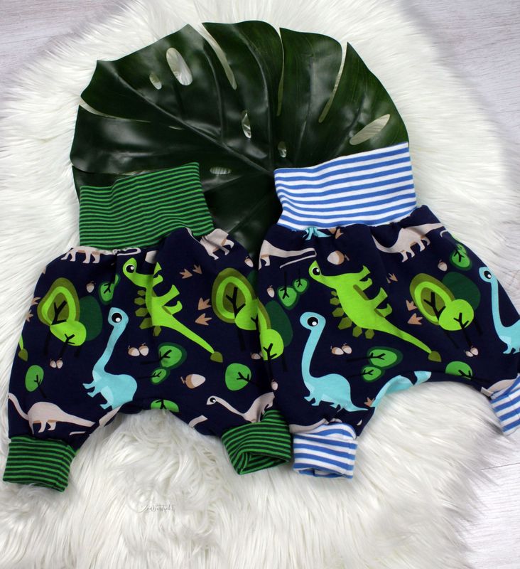 2er Set Pumphosen Dinos 50/56