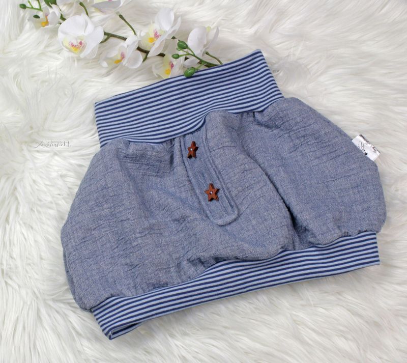 Ballonrock jeansblau 98
