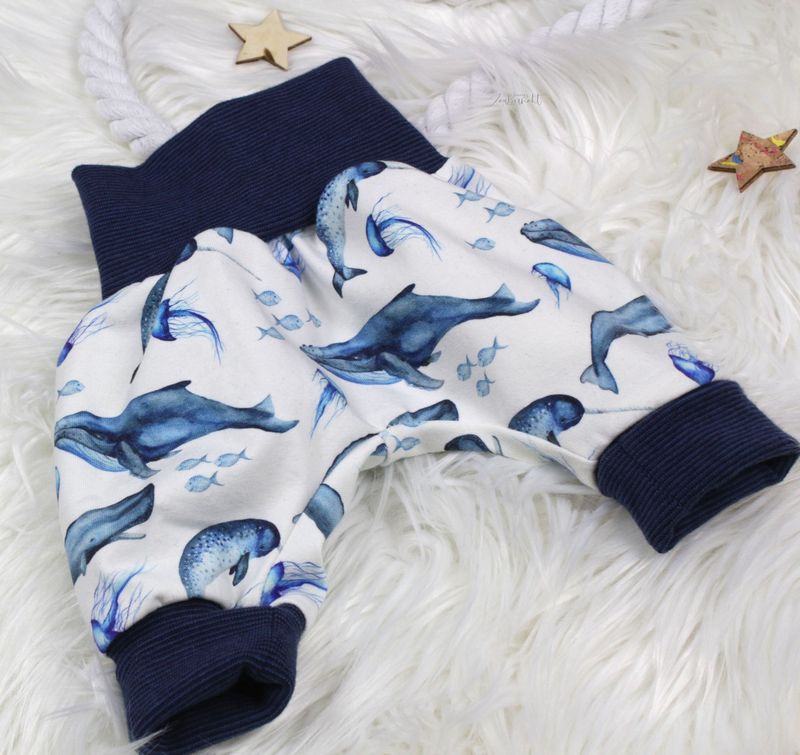 Pumphose Wale/marineblau 44
