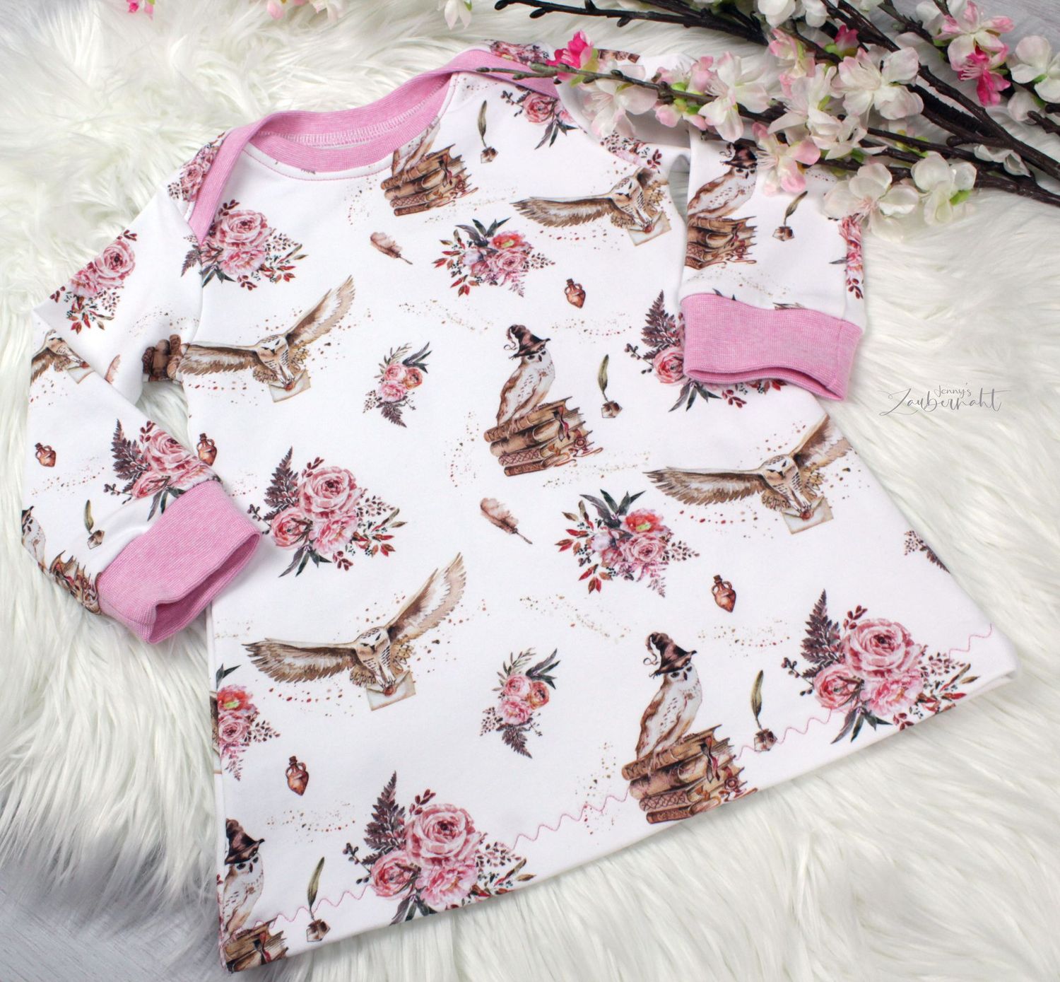 Babykleid Magic Owl 74