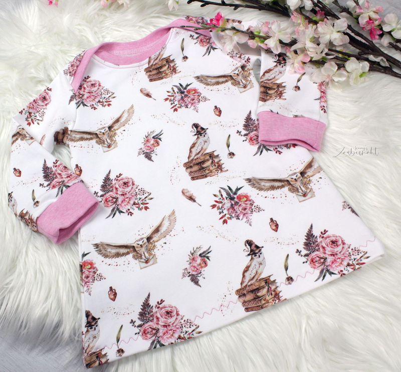 Babykleid Magic Owl 74