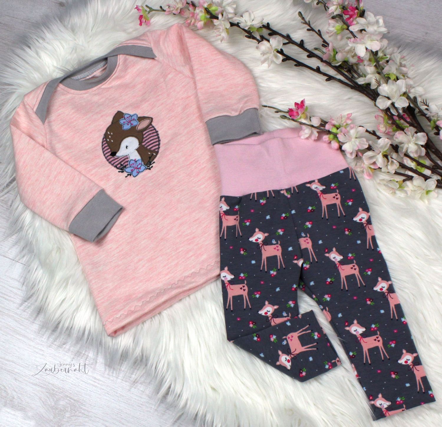 Set Reh Leggings Tunika Gr. 68 Set Reh Leggings Tunika Gr. 68