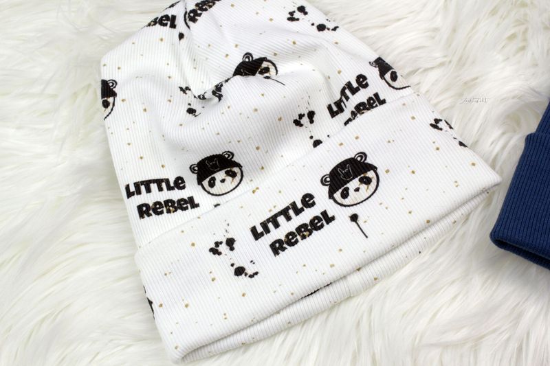 Beanie Beanie "Little Rebel" KU 46-48cm