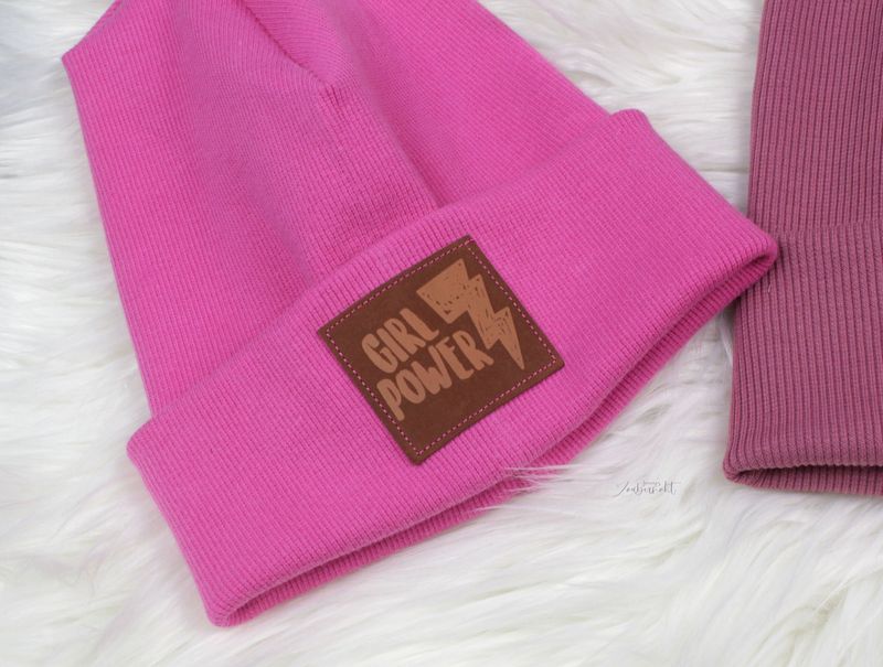 Beanie Beanie "Girlpower" KU 43-45cm