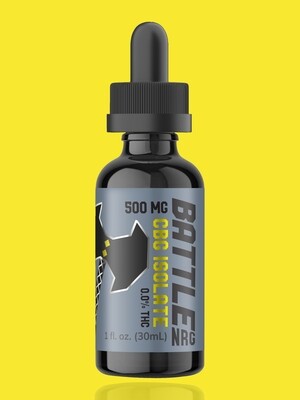 BattleNRG CBG Isolate Tincture, MG: 500mg