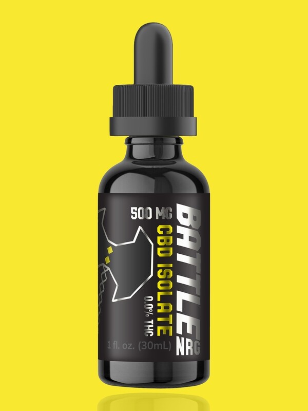 BattleNRG CBD Isolate Tincture