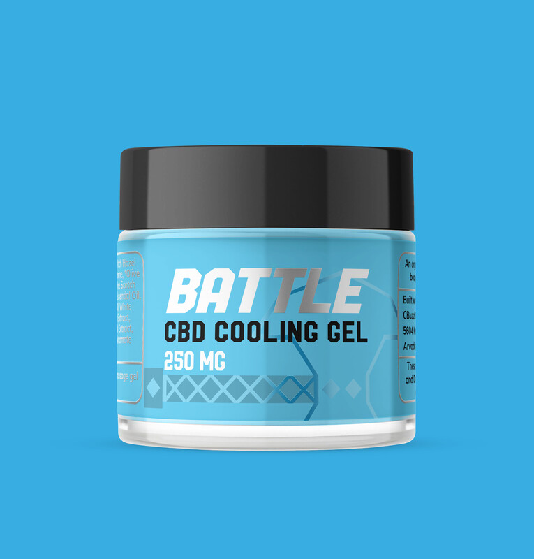 BattleNRG 250 mg CBD Cooling Gel