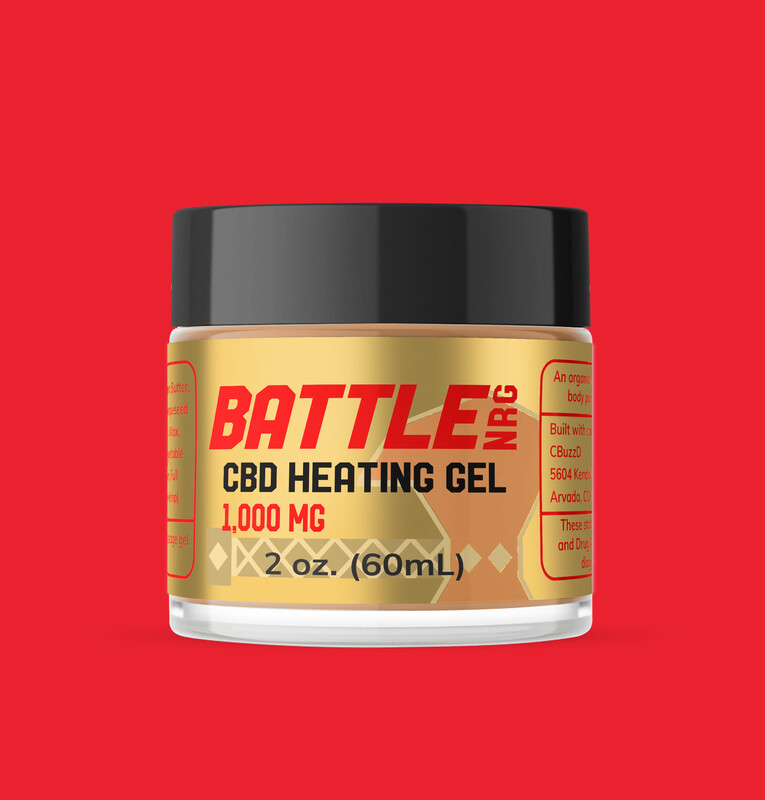 BattleNRG 1000 mg CBD Heating Gel