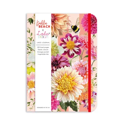 Botanical Dahlia Hardback Journal Botanical Dahlia Hardback Journal