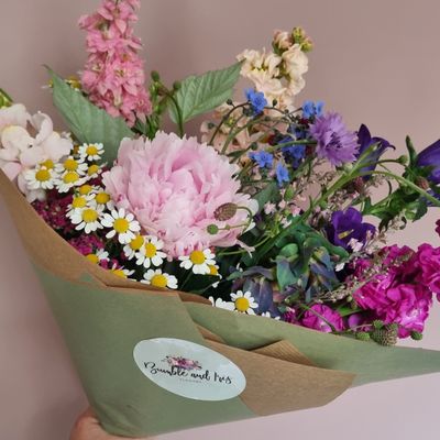 The Classic - Seasonal Hand-Tied Bouquet