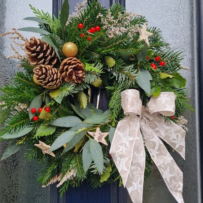 Christmas wreath - "Winter Tribute"