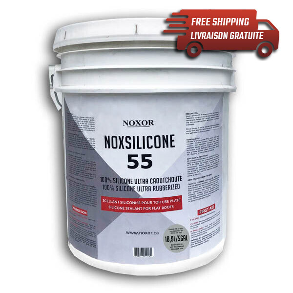 NoxSilicone-55 / Flat roof and trailer