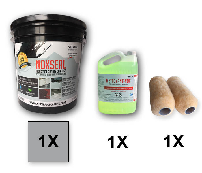 KIT 400 ft2, Colors: 1 Lite gray