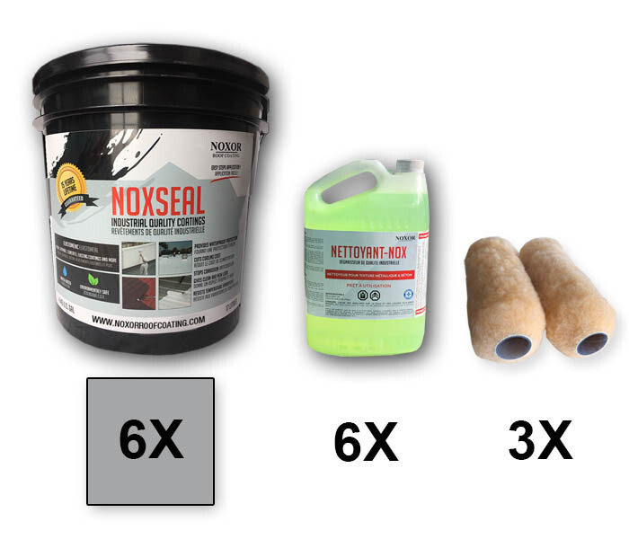 KIT 2400 ft2, Colors: 3 Lite gray