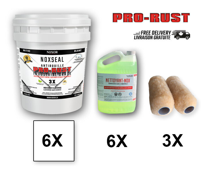 KIT PRO-RUST 2400 ft2, Colors: Lite gray