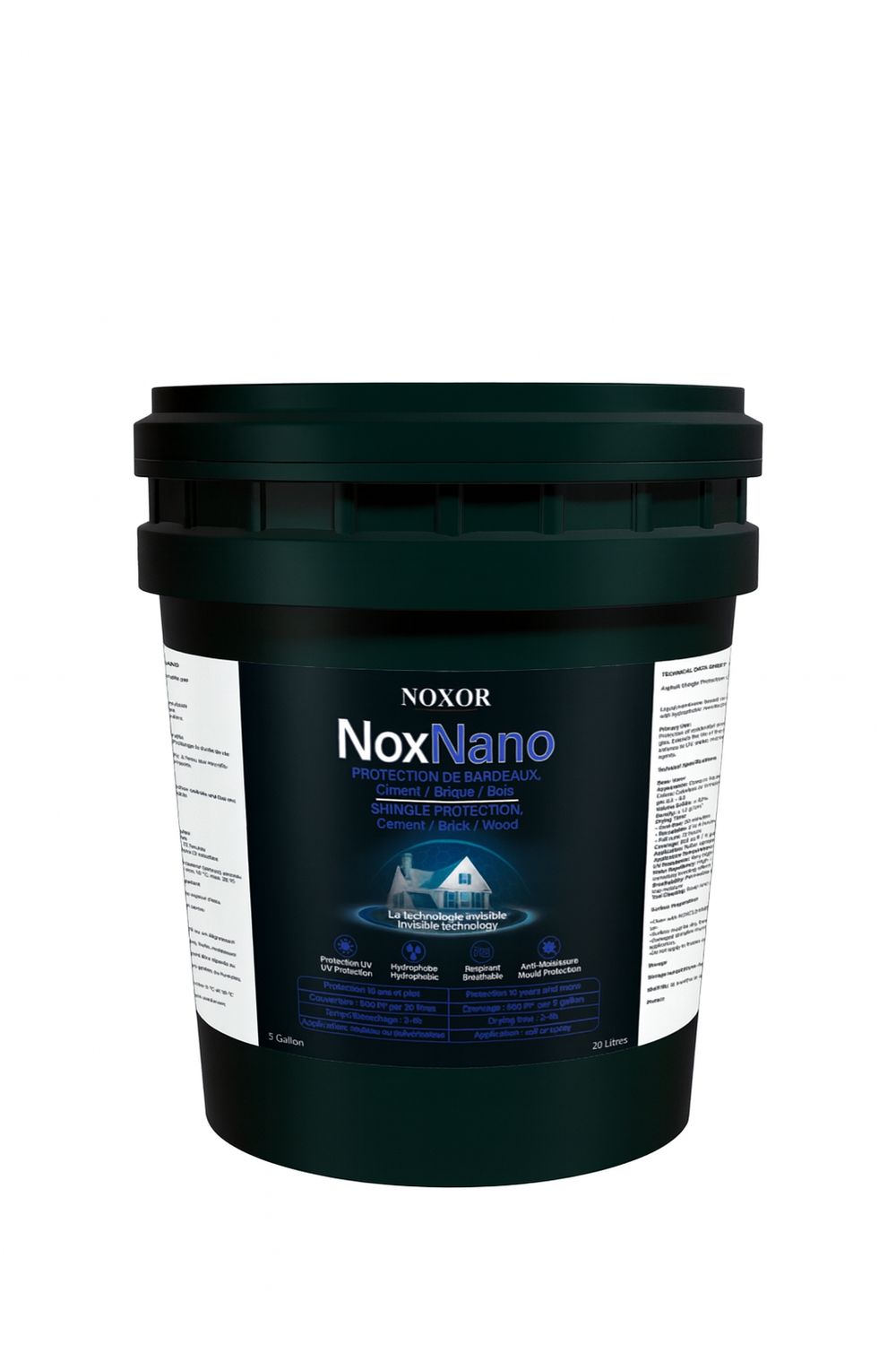 NOXNANO clear Shingle Protector