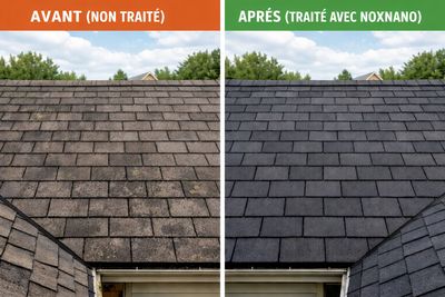 Nano protection bardeau d’asphalte 