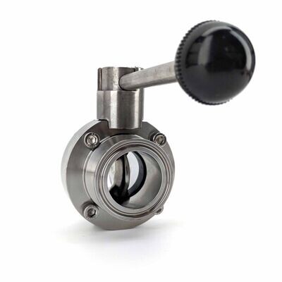 TRI-CLOVER BUTTERFLY VALVE - 2" TRI-CLOVER BUTTERFLY VALVE - 2"