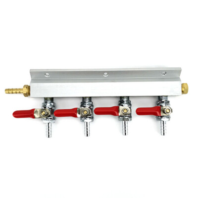 GAS LINE MANIFOLD SPLITTER - 4 WAY GAS LINE MANIFOLD SPLITTER - 4 WAY