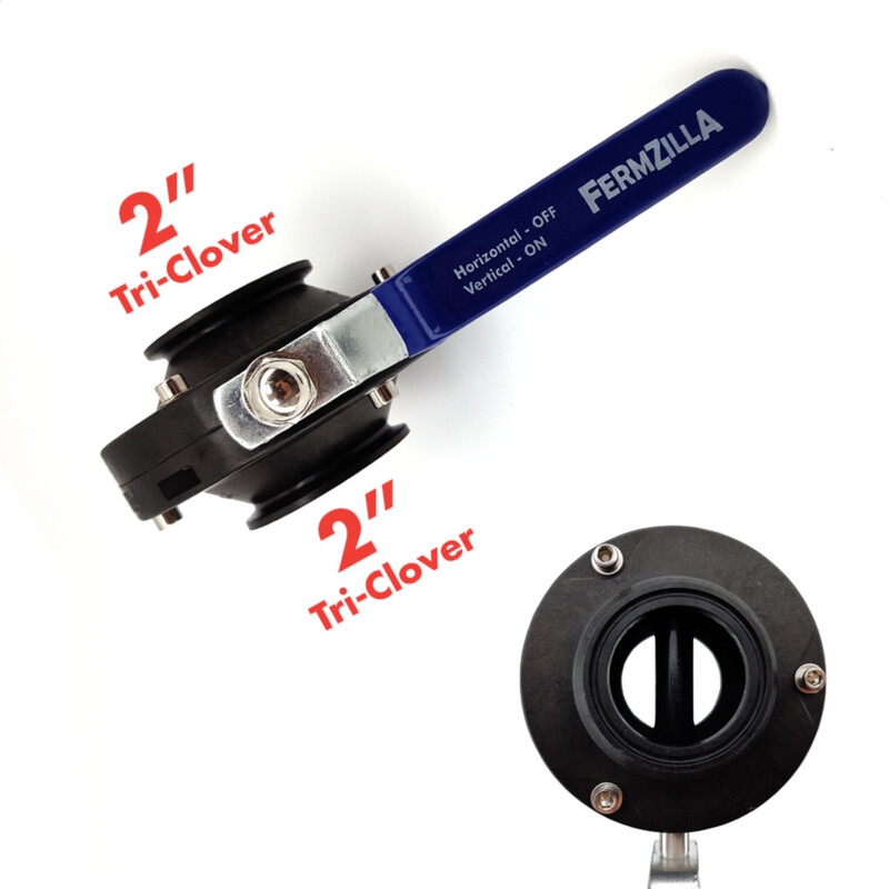 FERMZILLA TRI-CONICAL BUTTERFLY VALVE FERMZILLA TRI-CONICAL BUTTERFLY VALVE