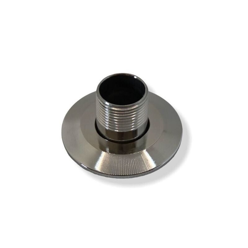 TRI-CLOVER ADAPTOR - BSP MALE - 2" TO ¾" TRI-CLOVER ADAPTOR - BSP MALE - 2" TO ¾"