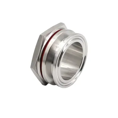 TRI-CLOVER WELDLESS BULKHEAD - 1.5" TRI-CLOVER WELDLESS BULKHEAD - 1.5"