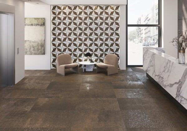 Steel 316x637mm Porcelain Wall & Floor Tile Range