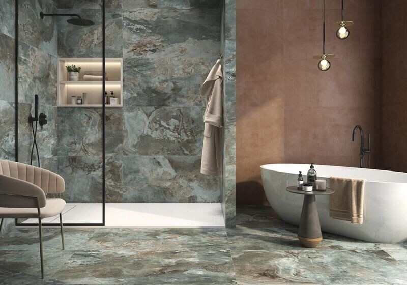 Slate Way 600x300mm Semi Polished Porcelain Wall & Floor Tile