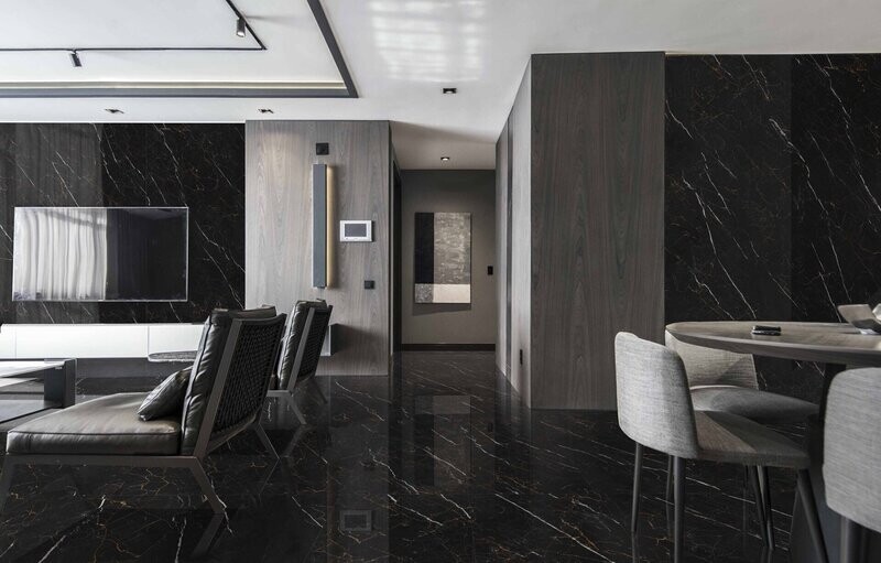 Marquina 1200x600mm Polished Porcelain Wall & Floor Tile