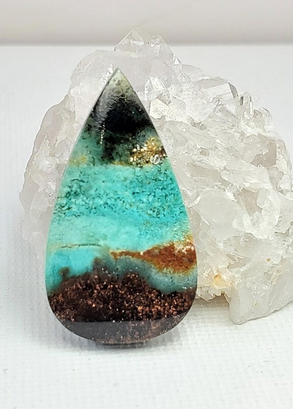 Blue Opalized Wood