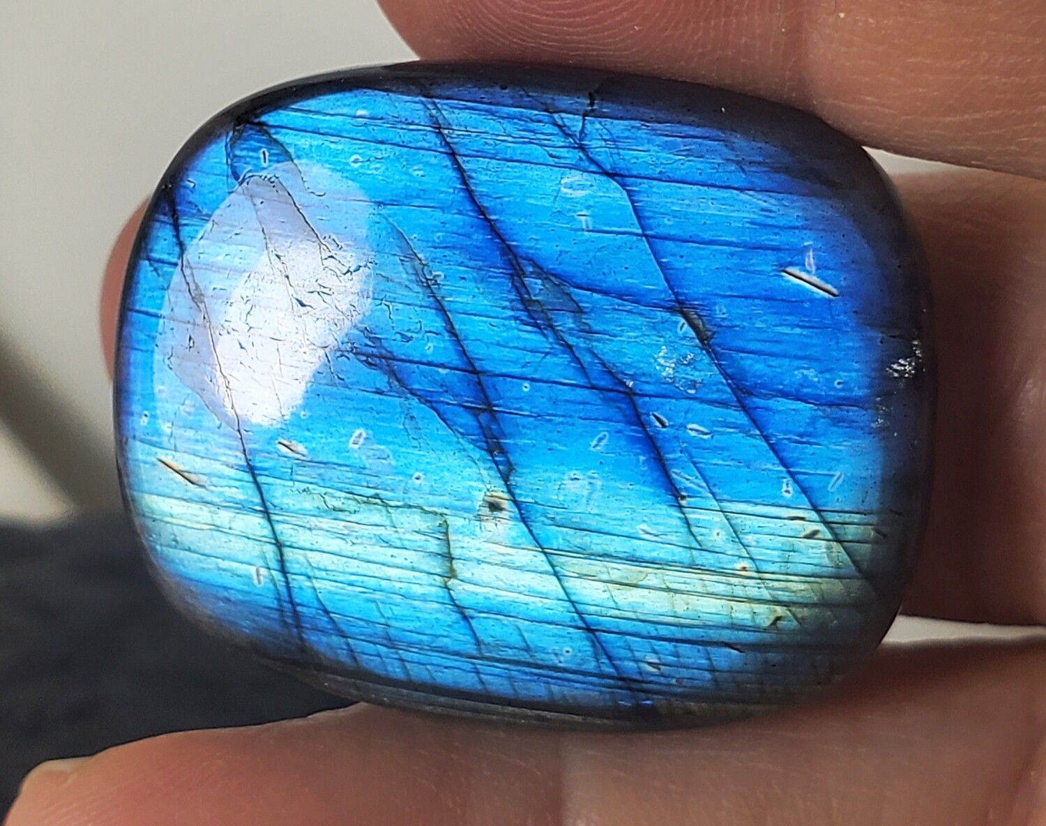 Labradorite blue