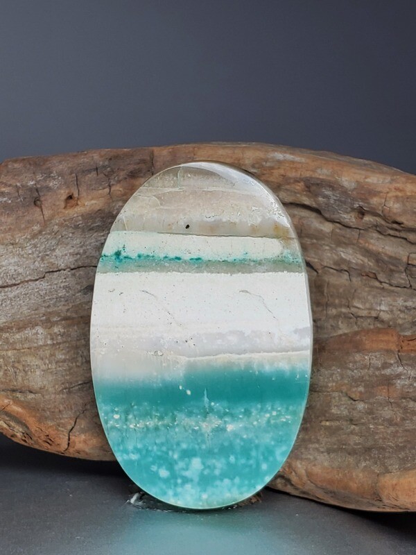 Blue Opalized Wood