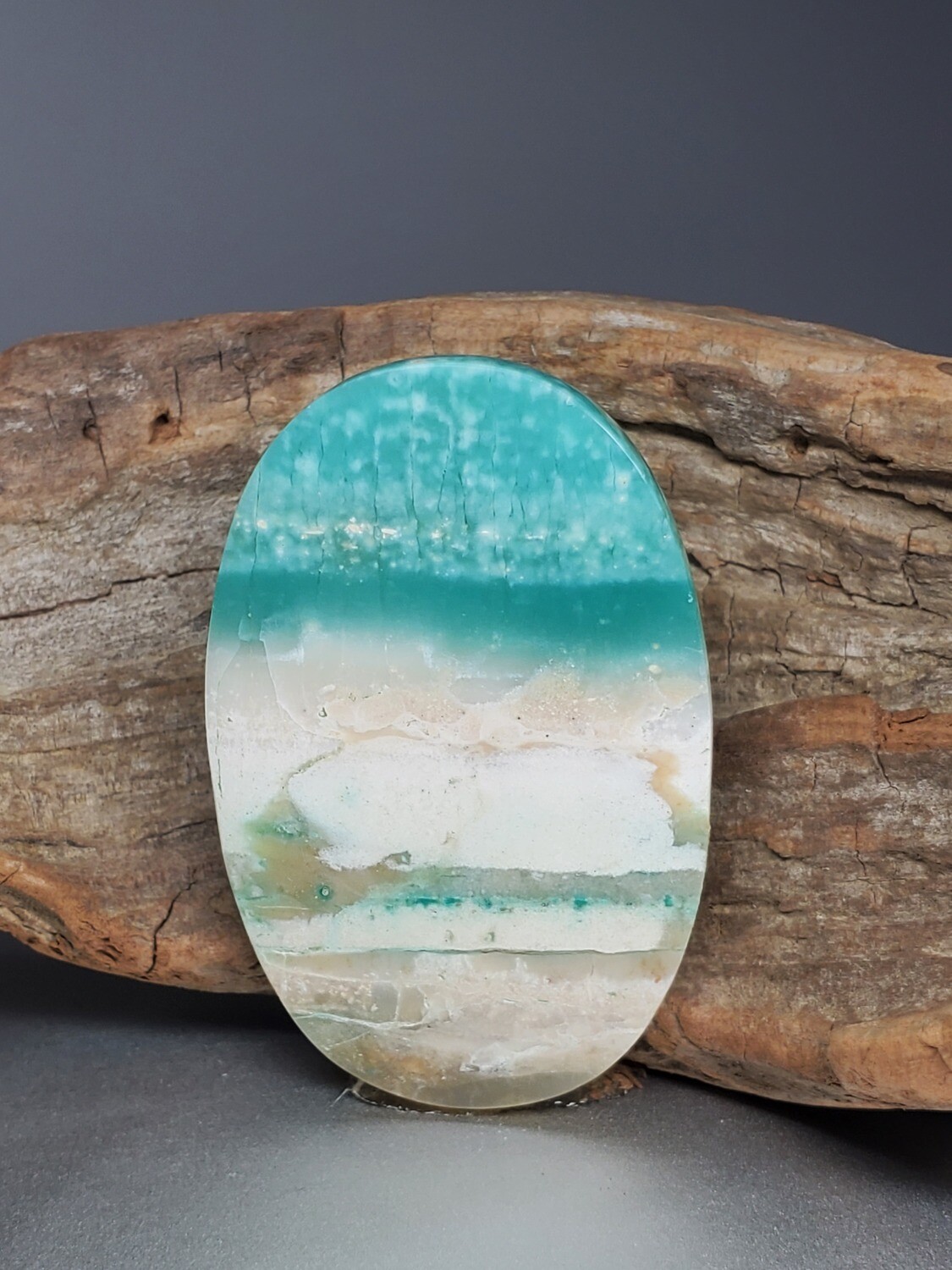 Blue Opalized Wood