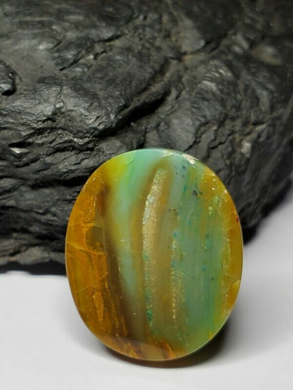 Blue Opalized Wood