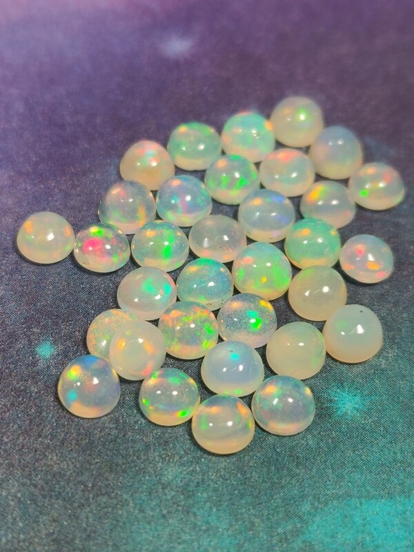 Ethiopian Opal Rounds