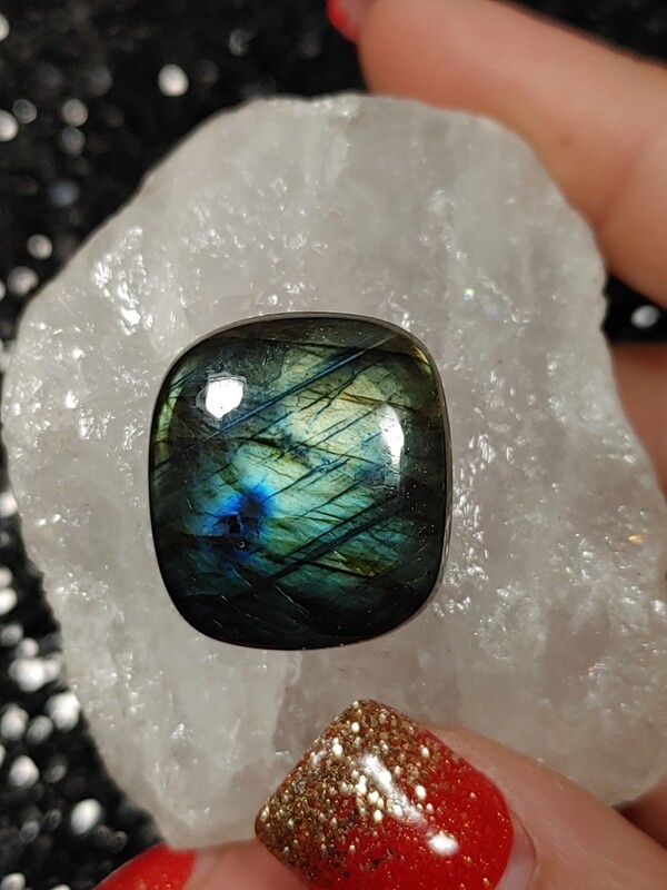 Labradorite Green AA+