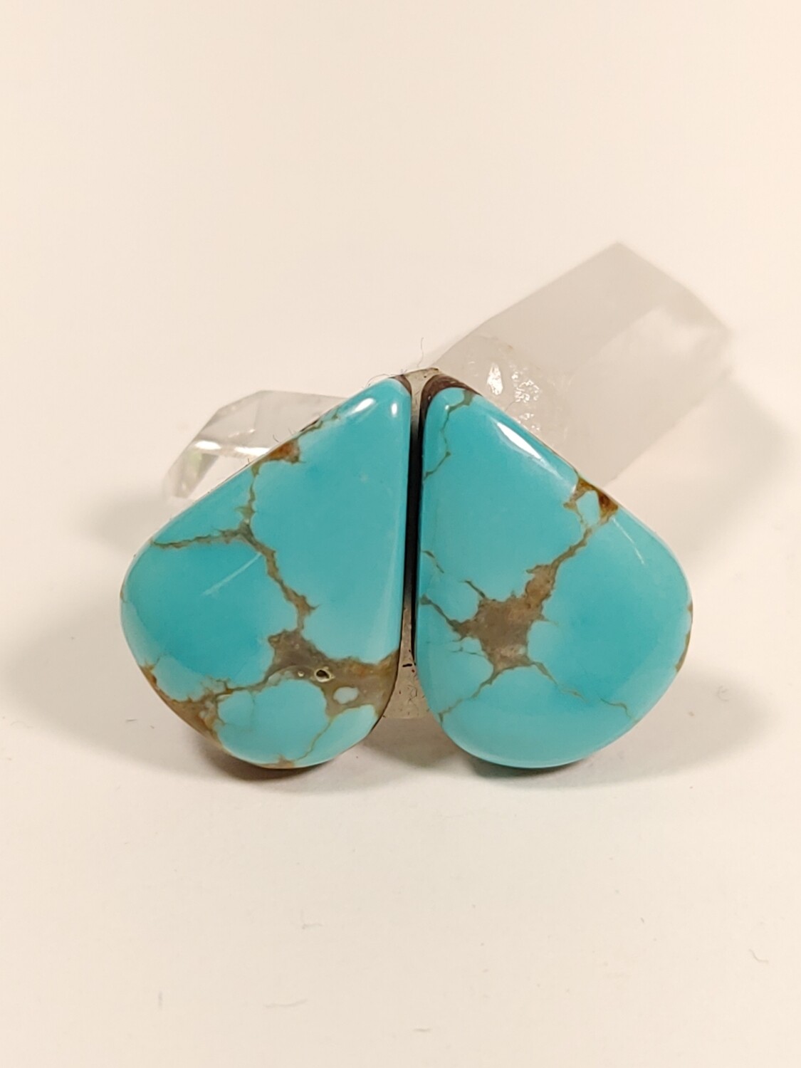 Number 8 Turquoise Earring Pair