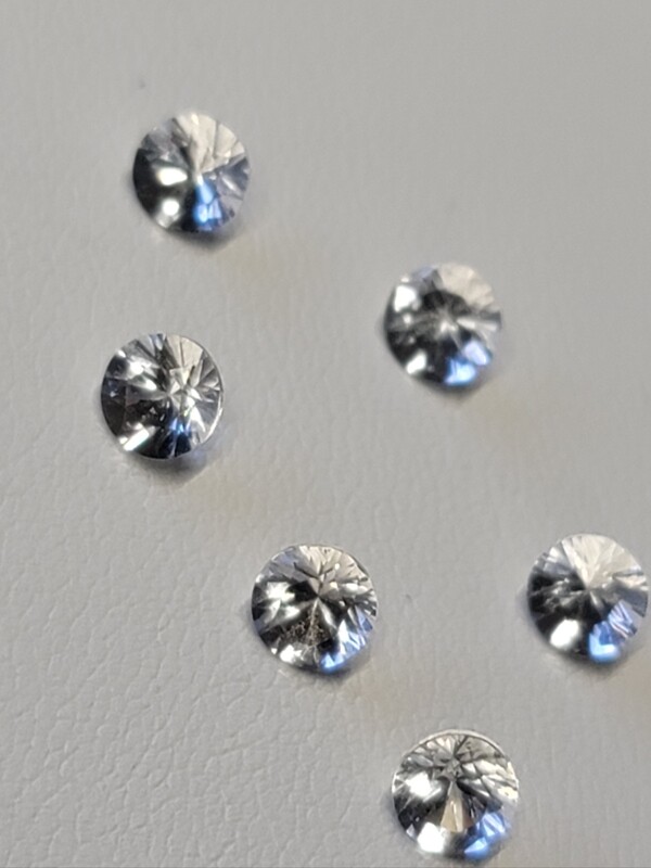 Danburite Round Gemstone 5 mm