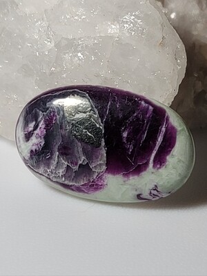Kammerite with Pyrite