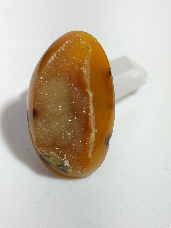 Agate With Druzy